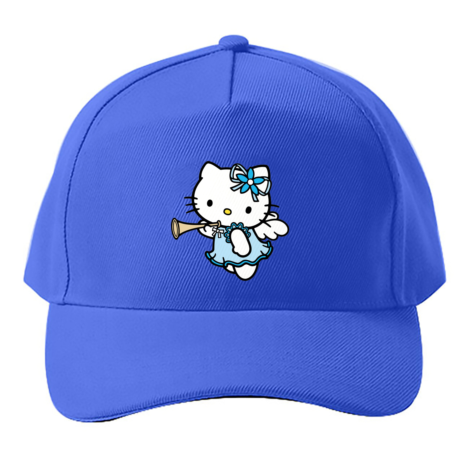 （画像用） Hello Kitty ハローキティ ベースボールキャップ 綿100％ 男女兼用 帽子 スポーツ